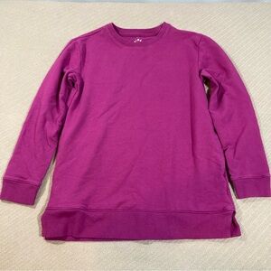 Primary Pocket Tunic Sweatshirt Long Sleeved Crewneck Top